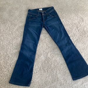 Hudson jeans hemmed for me at 5 ft tall